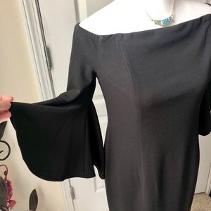 🌿 NWT: Calvin Klein Black dress with sleeves
